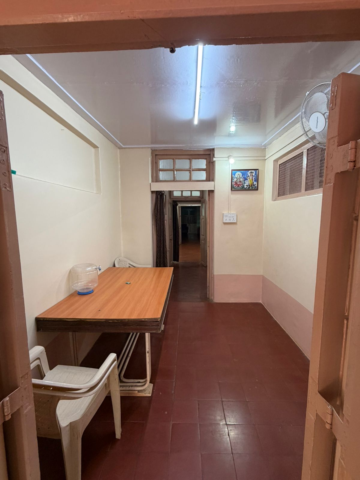 Kitchen utensils and cooking area
